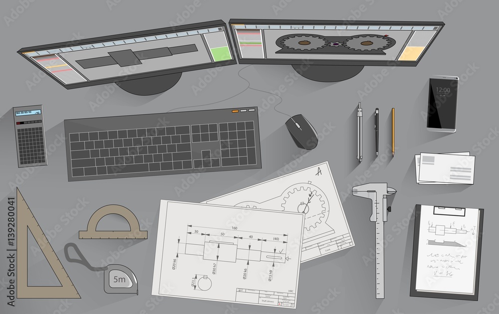 CAD mechanical design engineer desktop attributes