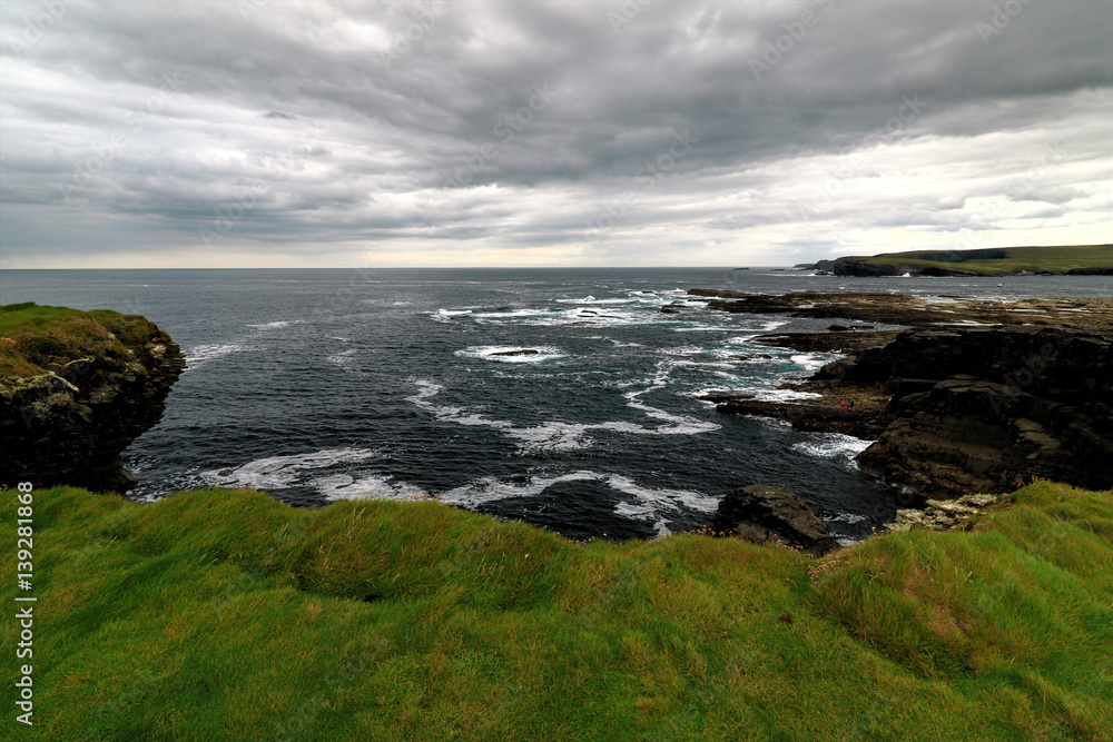 Near the ocean - Cliffs & nature at the coast of Ireland Near the ocean - Cliffs & nature at the coast of Ireland