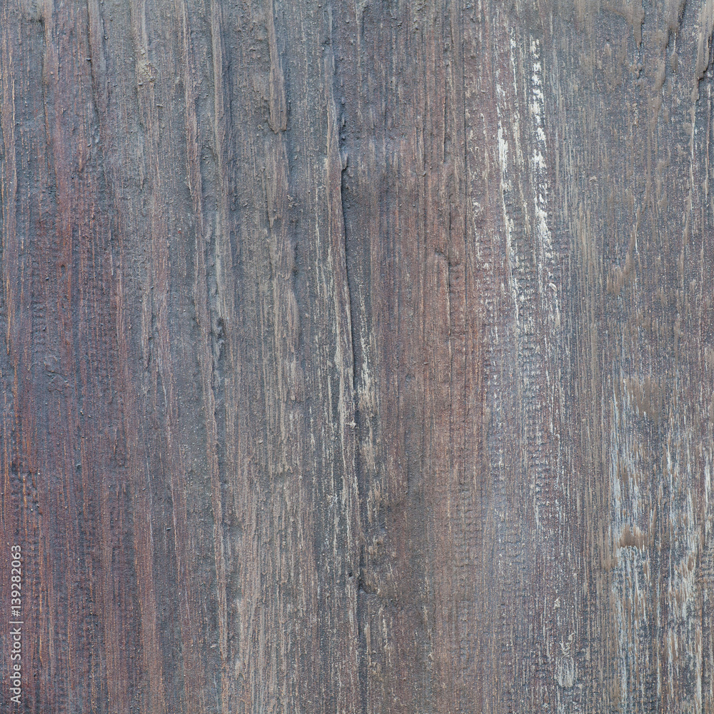 Naklejka premium Dark wood wall texture and background seamless