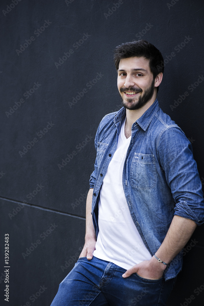 Young man, portrait Young man, portrait