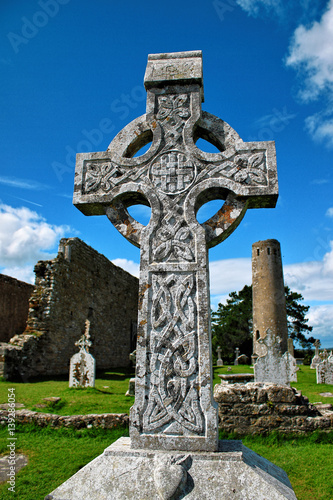 Obraz na płótnie Clonmacnoise, Ireland