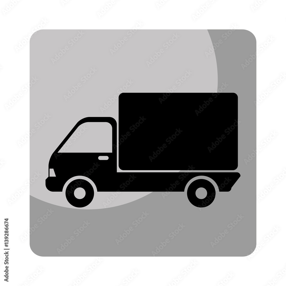 truck delivery service icon vector illustration design