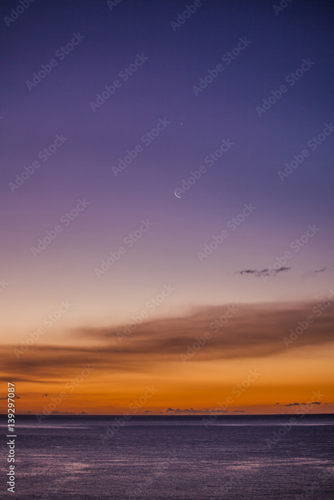 Crescent moon Crescent moon