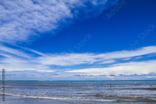 Secluded beach