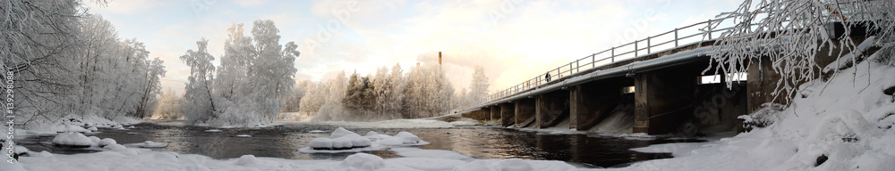Obraz premium Rapids near Varkaus