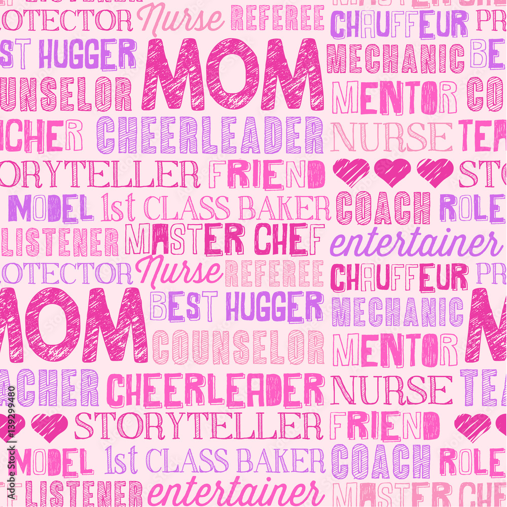 Mama Western Seamless | Mom Seamless | Punchy Mama Seamless | Western  Mothers Day Seamless | Mothers Day Seamless | Mom And Me Seamless