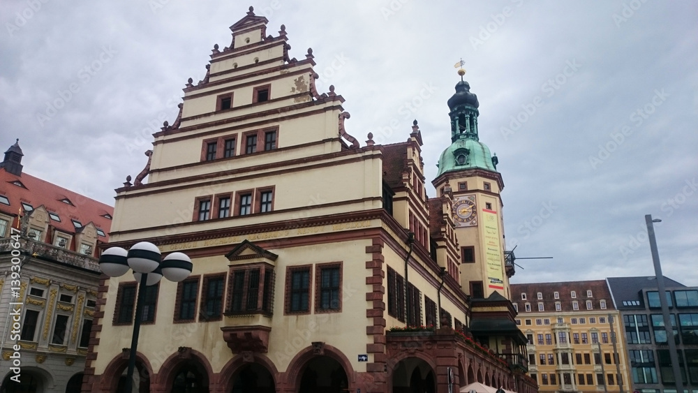 Obraz premium Altes Rathaus Leipzig