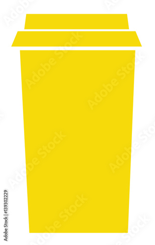 Yellow Coffee Cup