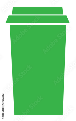 Green Coffee Cup