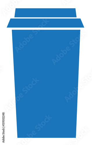 Blue Coffee Cup