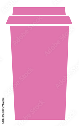Pink Coffee Cup