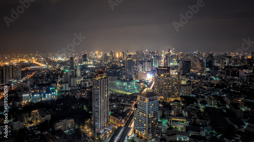 Top view of Bangkok, Capital o f Thailand