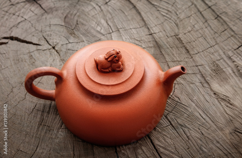 Wallpaper Mural chinese tea pot. Clay pot. Torontodigital.ca