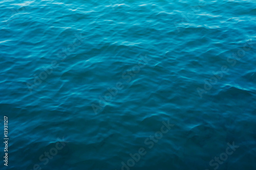 Blue Water Waves Texture on the Ocean © blacksalmon
