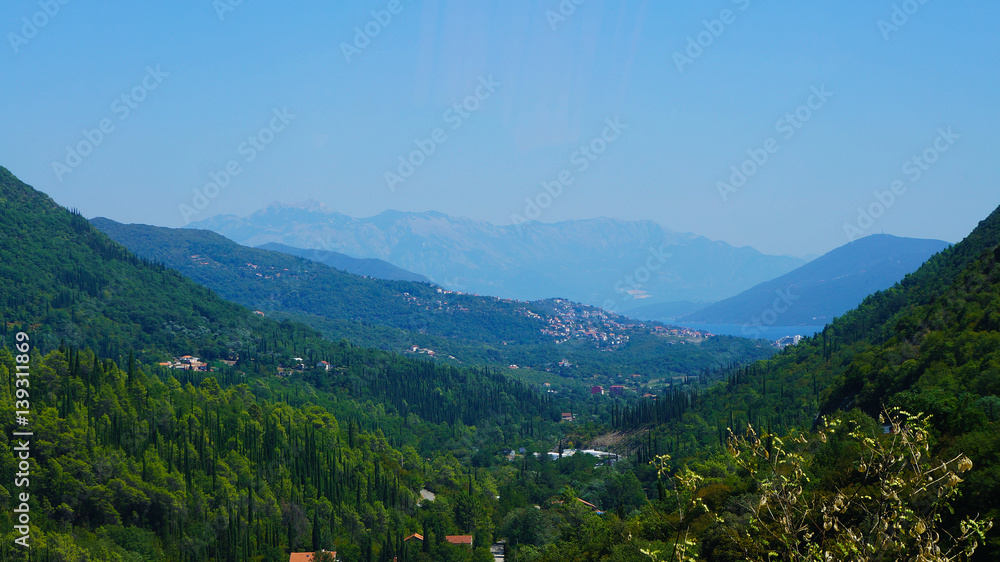 Mountain landscape, Montenegro Mountain landscape, Montenegro