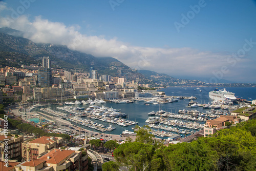 Panorama vom Hafen von Monaco © st1909