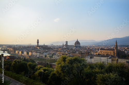 Sunset view of Florence © Victor