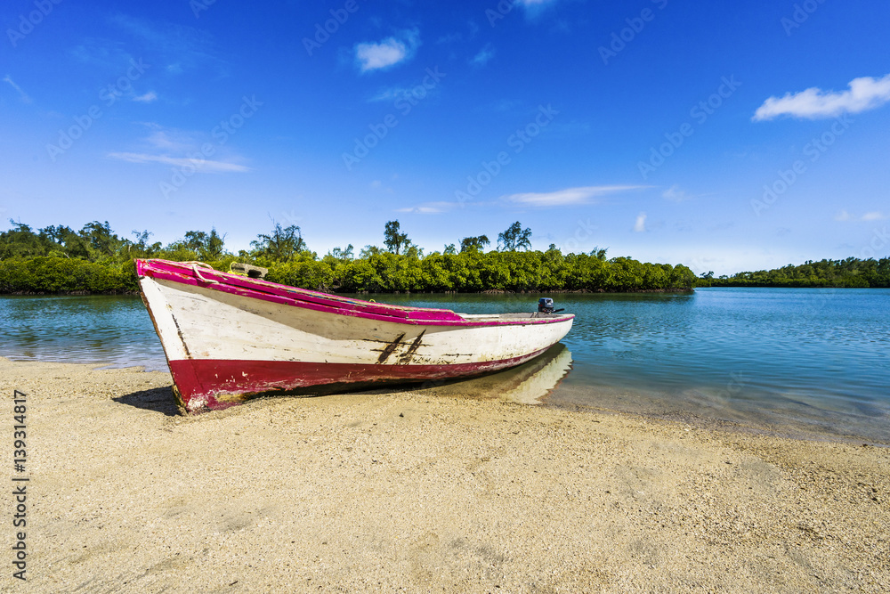 Beach of Mauritius - Ile aux Cerfs Beach of Mauritius - Ile aux Cerfs