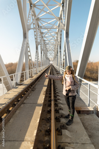 girl is voting on the fun train.