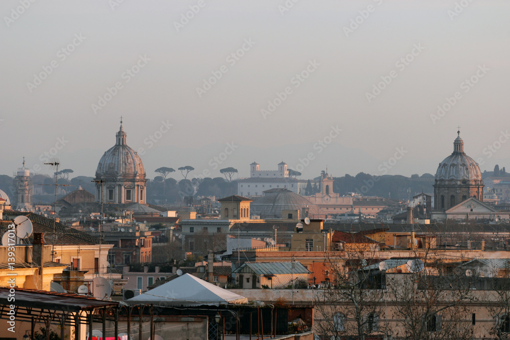Dome and roofs of Rome