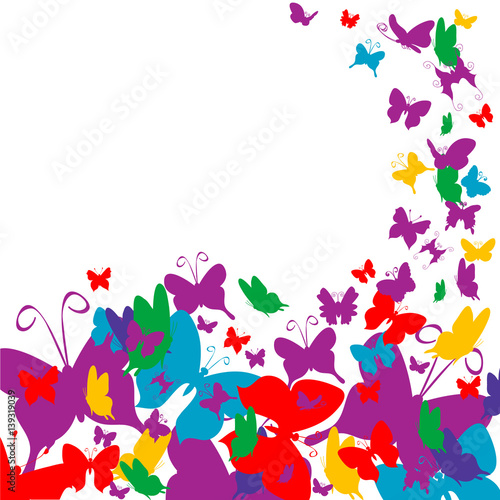  butterflies background