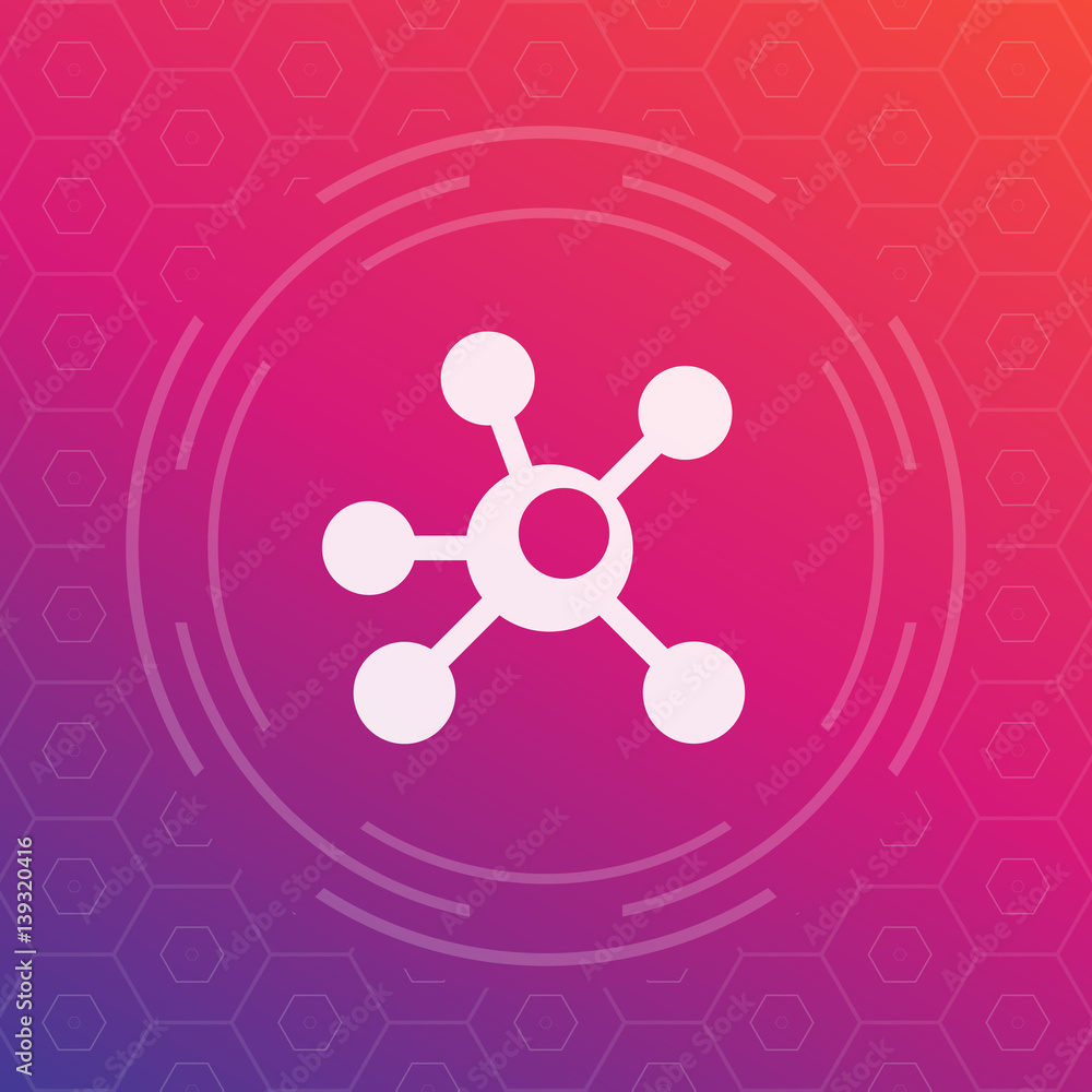Connections icon, connectivity vector symbol Connections icon, connectivity vector symbol