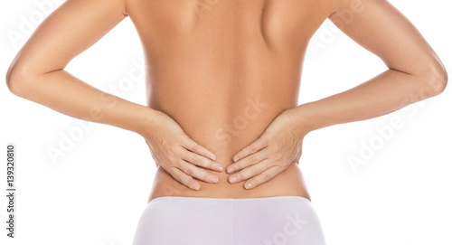 Photos Woman with lower pain back