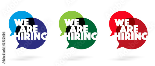 We are hiring