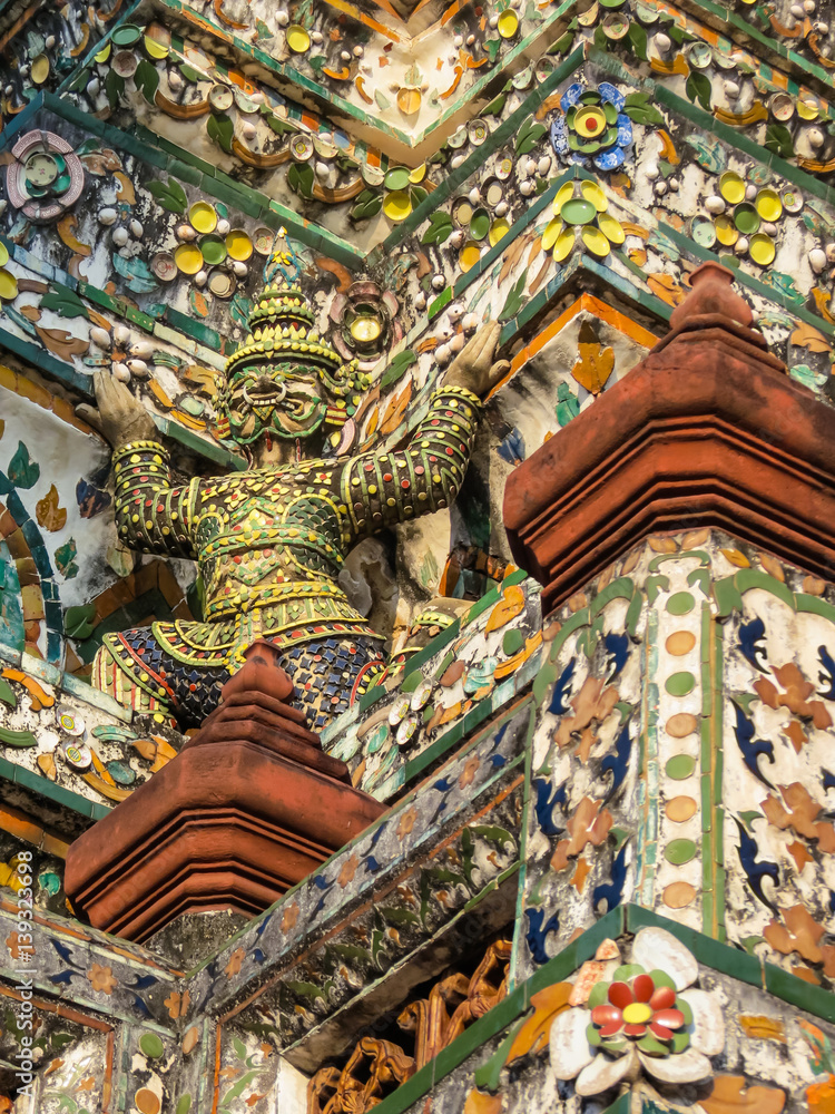 Wat Arun Temple or Temple of Dawn, Bangkok, Thailand