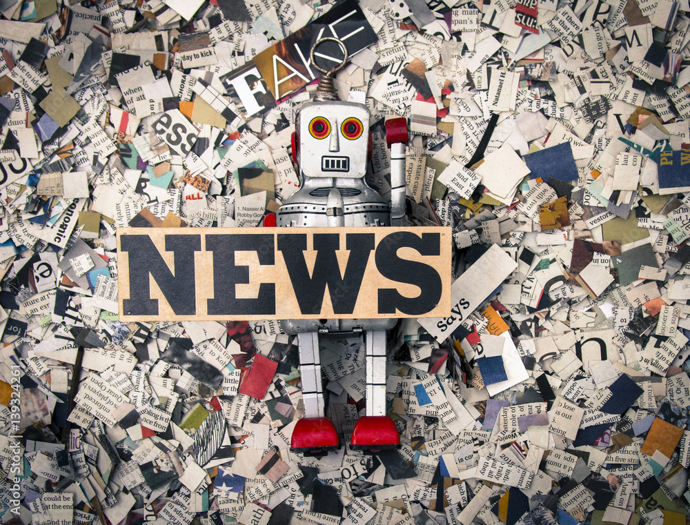 Fototapeta premium fake news