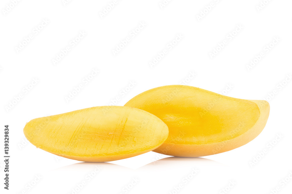 Mango isolated no white background Mango isolated no white background