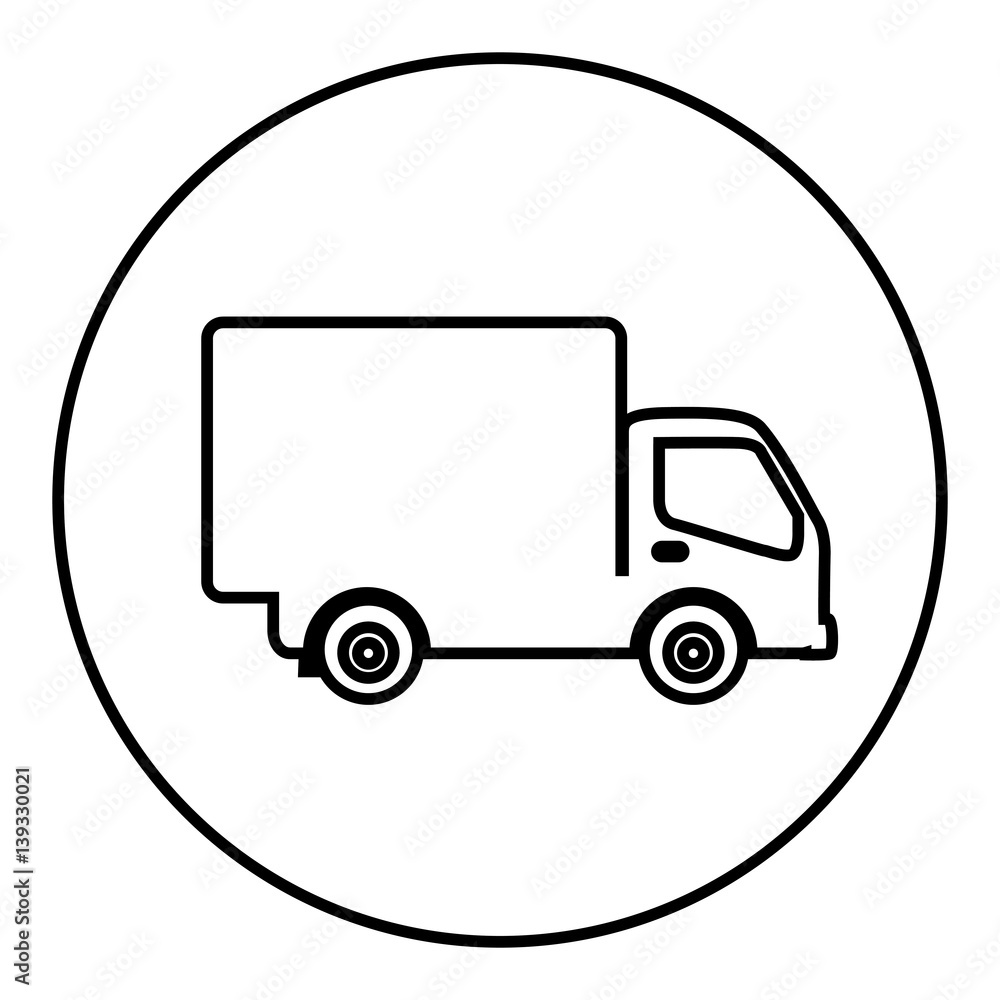 figure symbol delivery car icon, vector illustraction design image figure symbol delivery car icon, vector illustraction design image