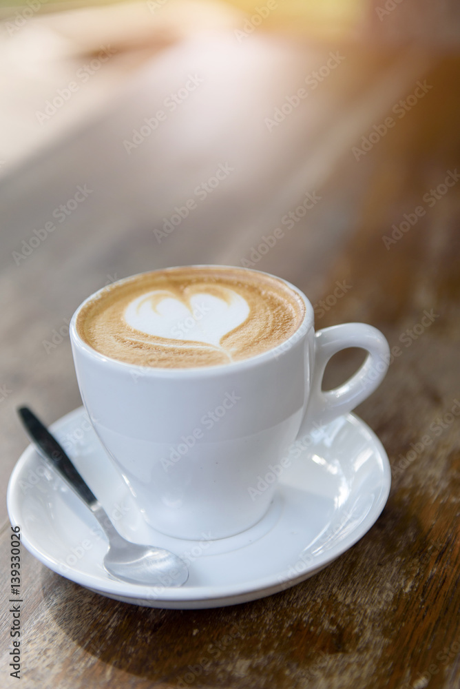 Obraz premium Coffee heart