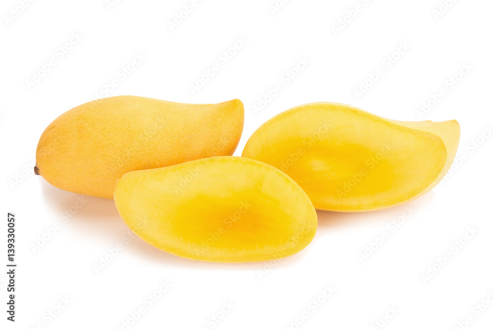 Mango isolated no white background Mango isolated no white background