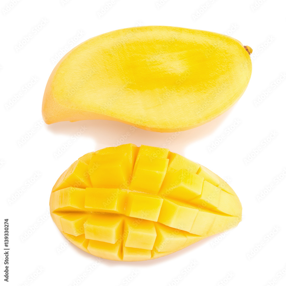 Mango isolated no white background Mango isolated no white background