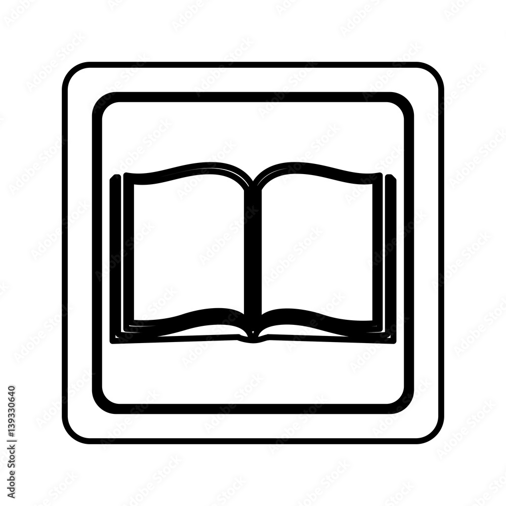 figure emblem book open icon, vector illustraction design image figure emblem book open icon, vector illustraction design image