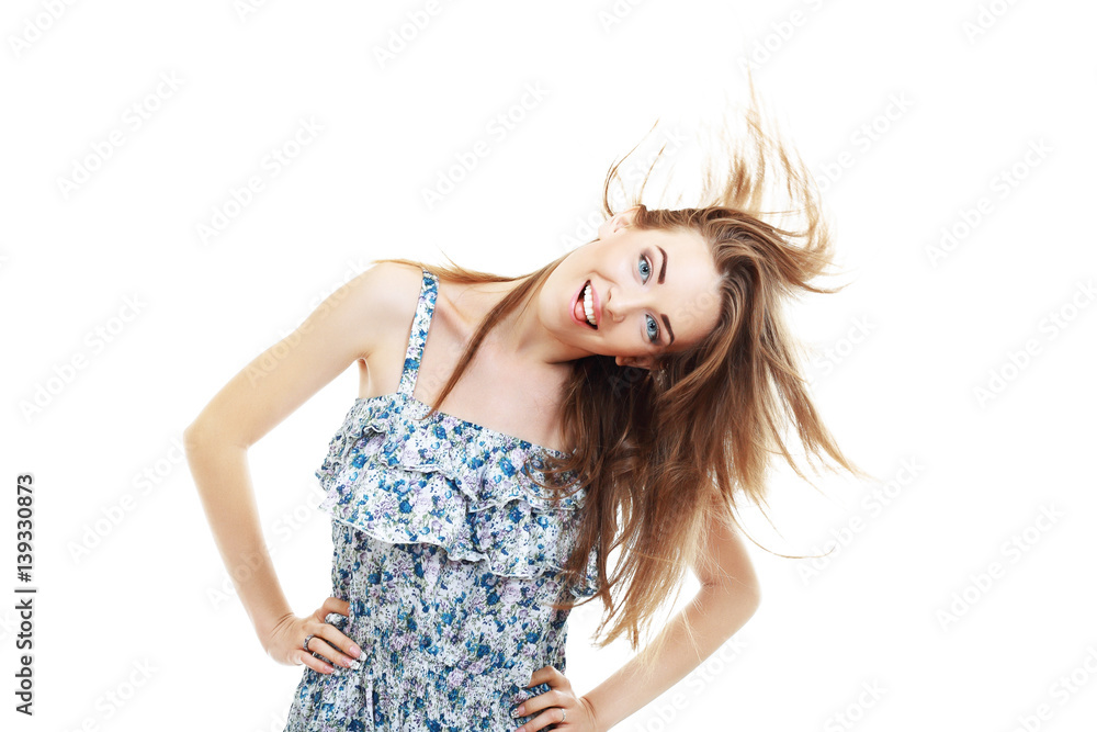 Fototapeta premium funny young woman