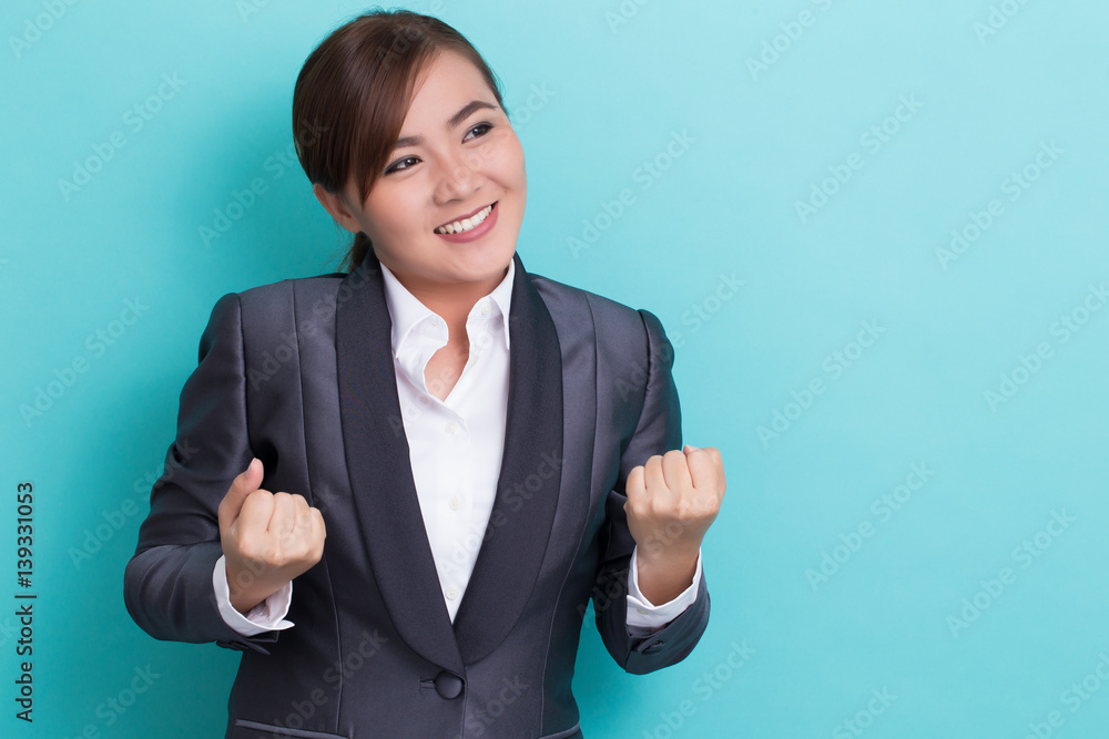 Successful of asian business woman