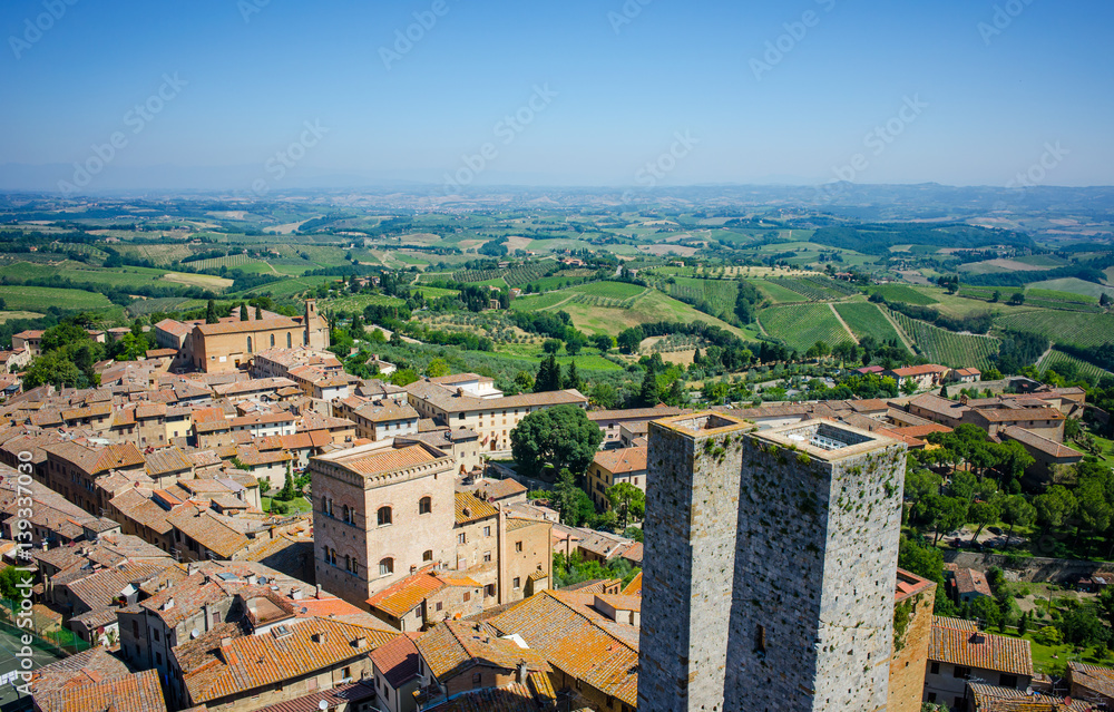Obraz premium San Gimignano