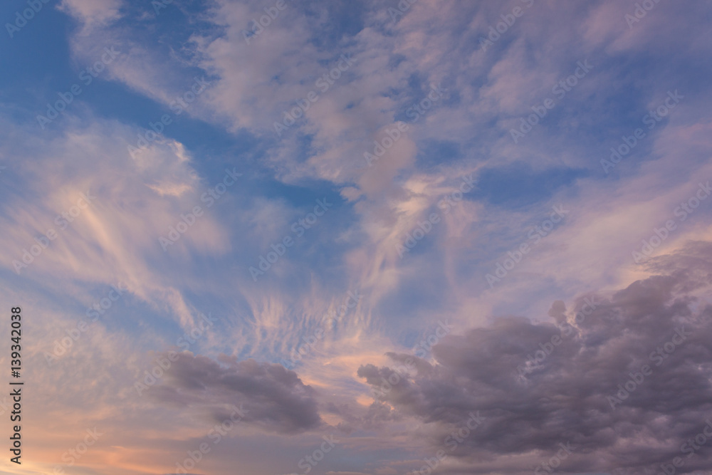 Beautiful Sky at Sunset