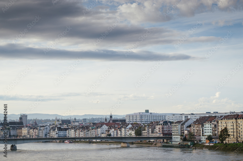 Basel, Switzerland Cityscape