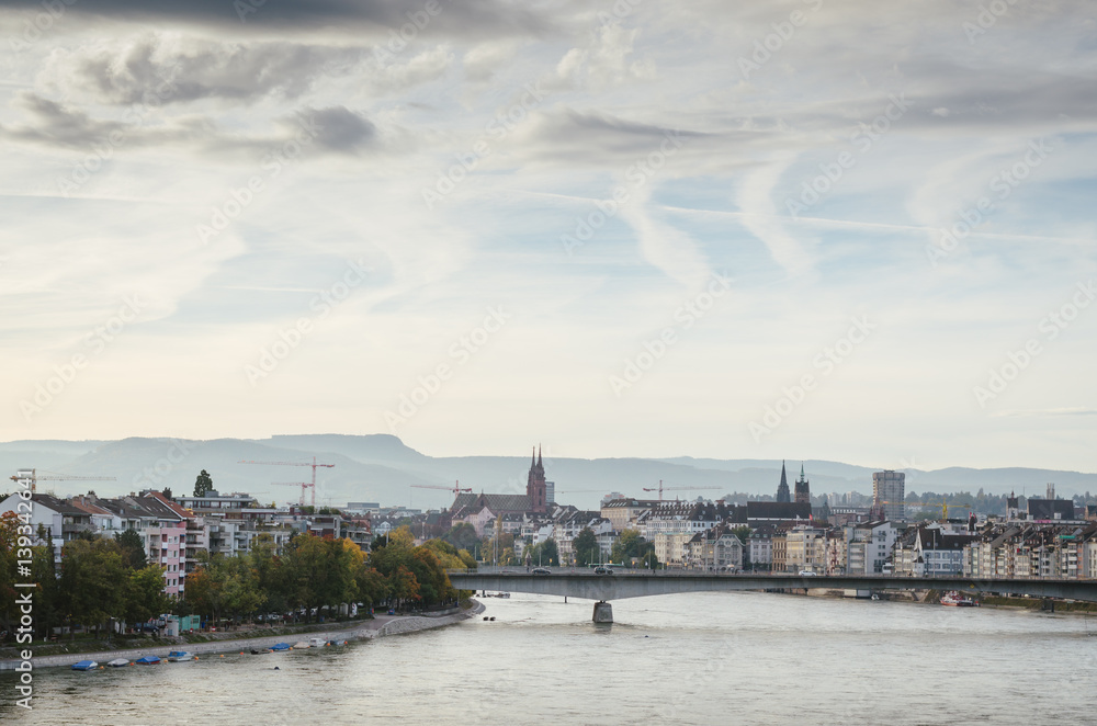 Basel, Switzerland Cityscape