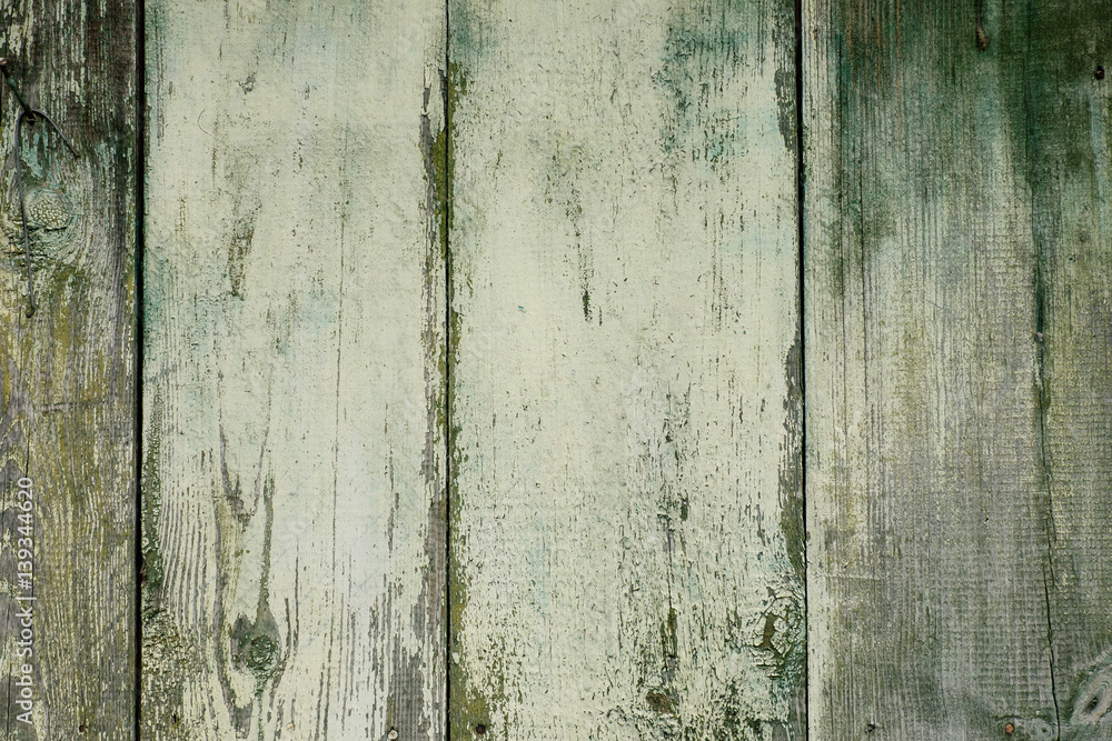 Gray light empty wooden board with cracks Gray light empty wooden board with cracks