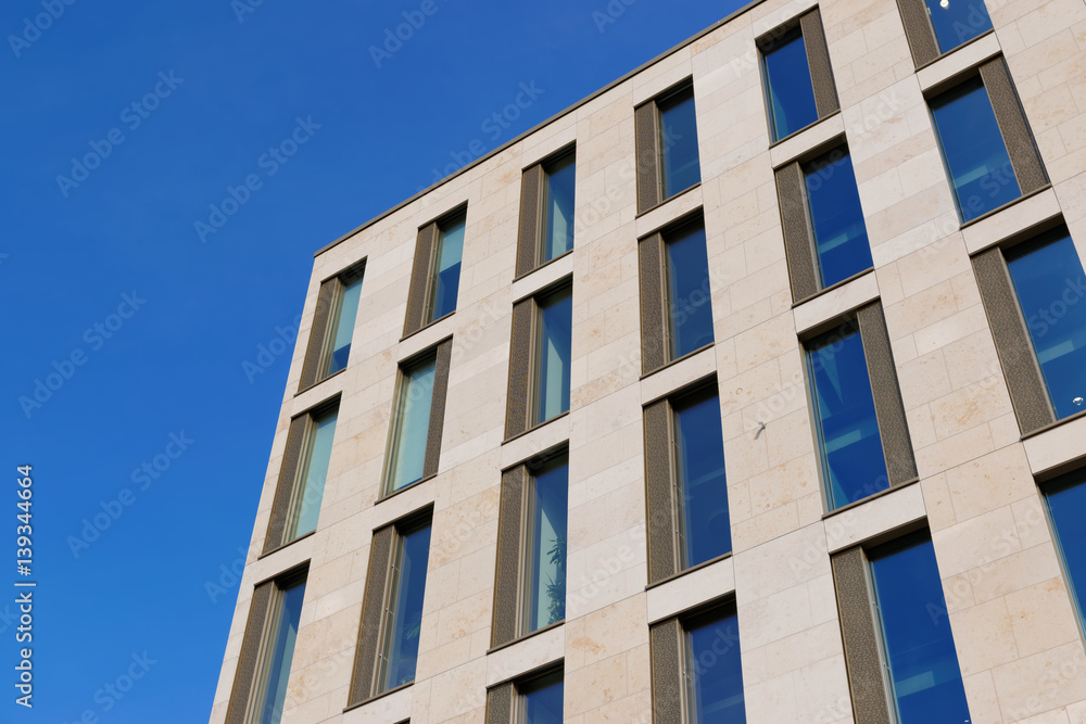 Modernes Bürogebäude - Fassade Modernes Bürogebäude - Fassade