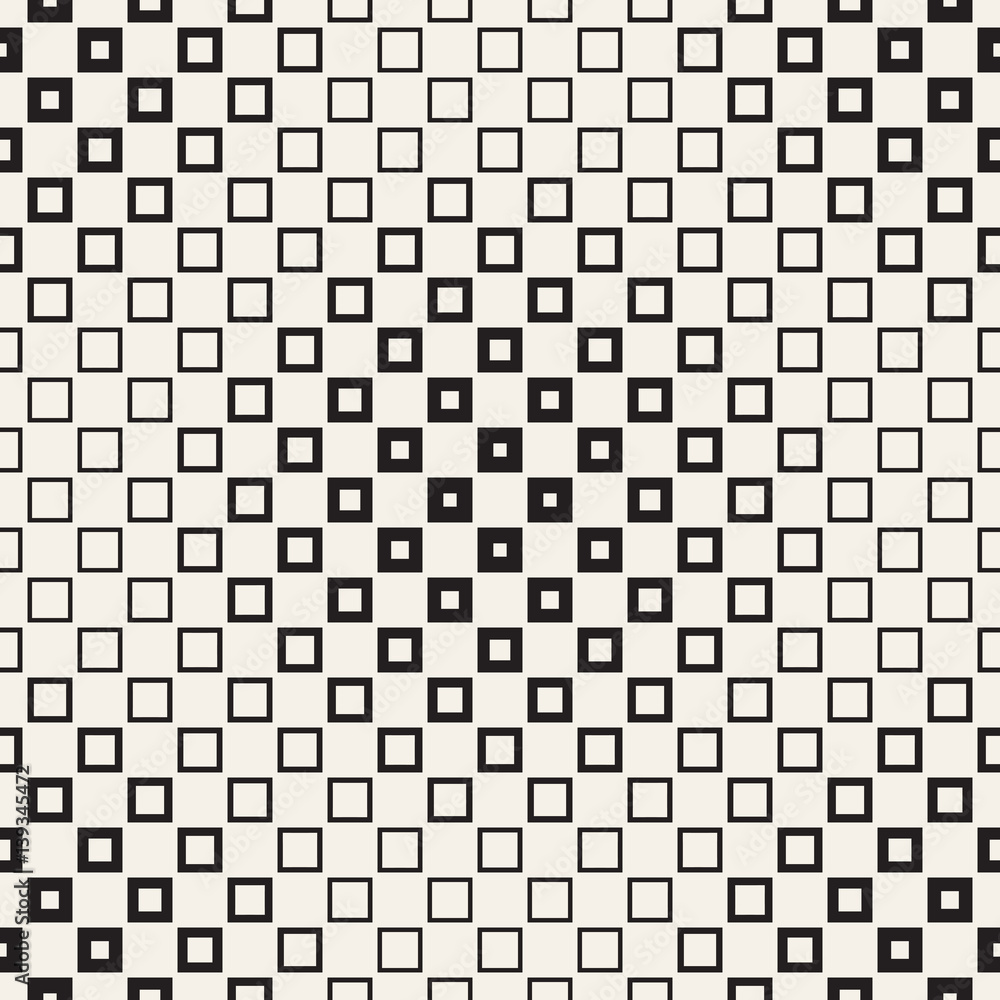 Fototapeta premium Repeating Geometric Rectangle Tiles. Vector Seamless Pattern. 