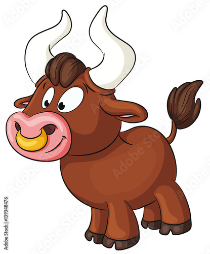 Sternzeichen Stier Vektor-Illustration