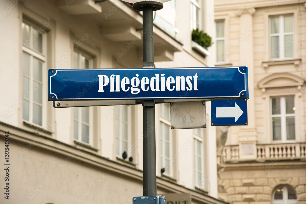 Schild 192 - Pflegedienst