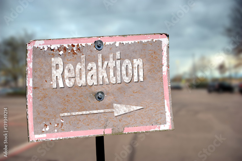 Schild 203 - Redaktion