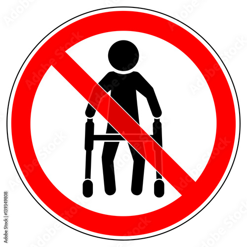 Srr192 Signroundred German Verbotszeichen Senior Mit Rollator Verboten Nicht Barrierefrei English Walker Prohibited In This Area Not Barrier Free Xxl G5092 Stock Illustration Adobe Stock Srr192 Signroundred German Verbotszeichen Senior Mit Rollator Verboten Nicht Barrierefrei English Walker Prohibited In This Area Not Barrier Free Xxl G5092 Stock Illustration Adobe Stock