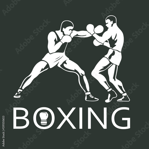 Boxing Players Fighting Sportsman Games